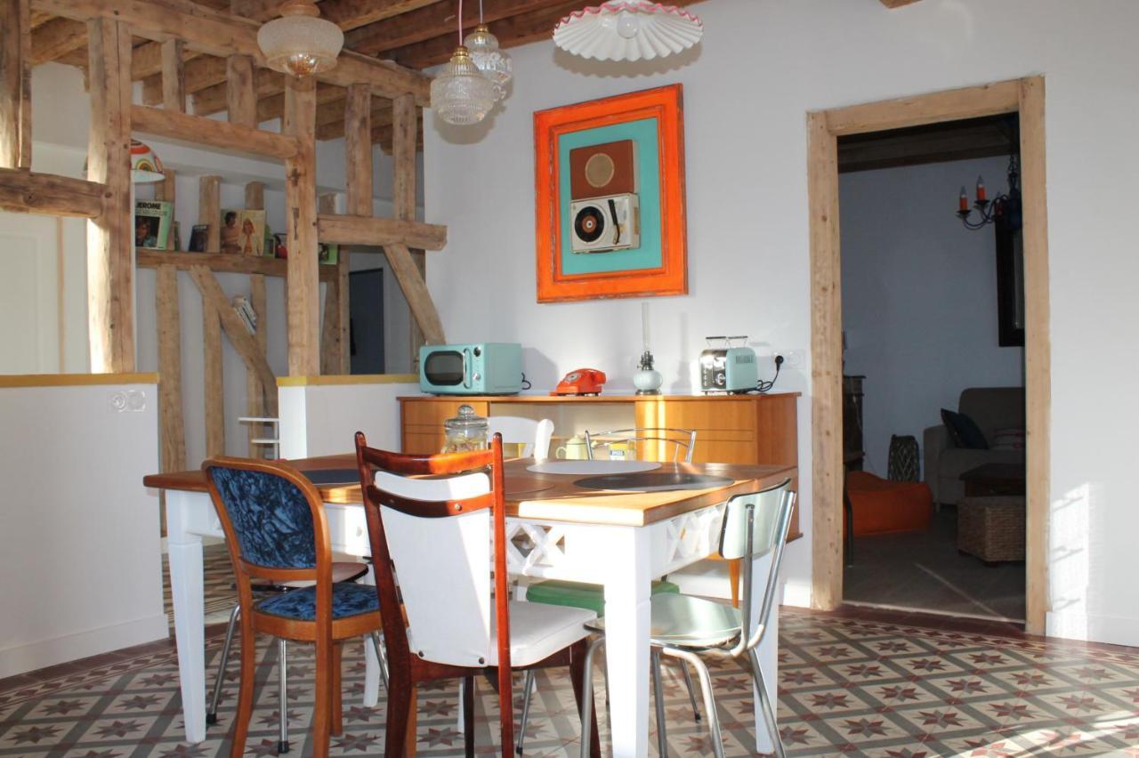 La Ferme De Mon Enfance Villa Villechétif Kültér fotó
