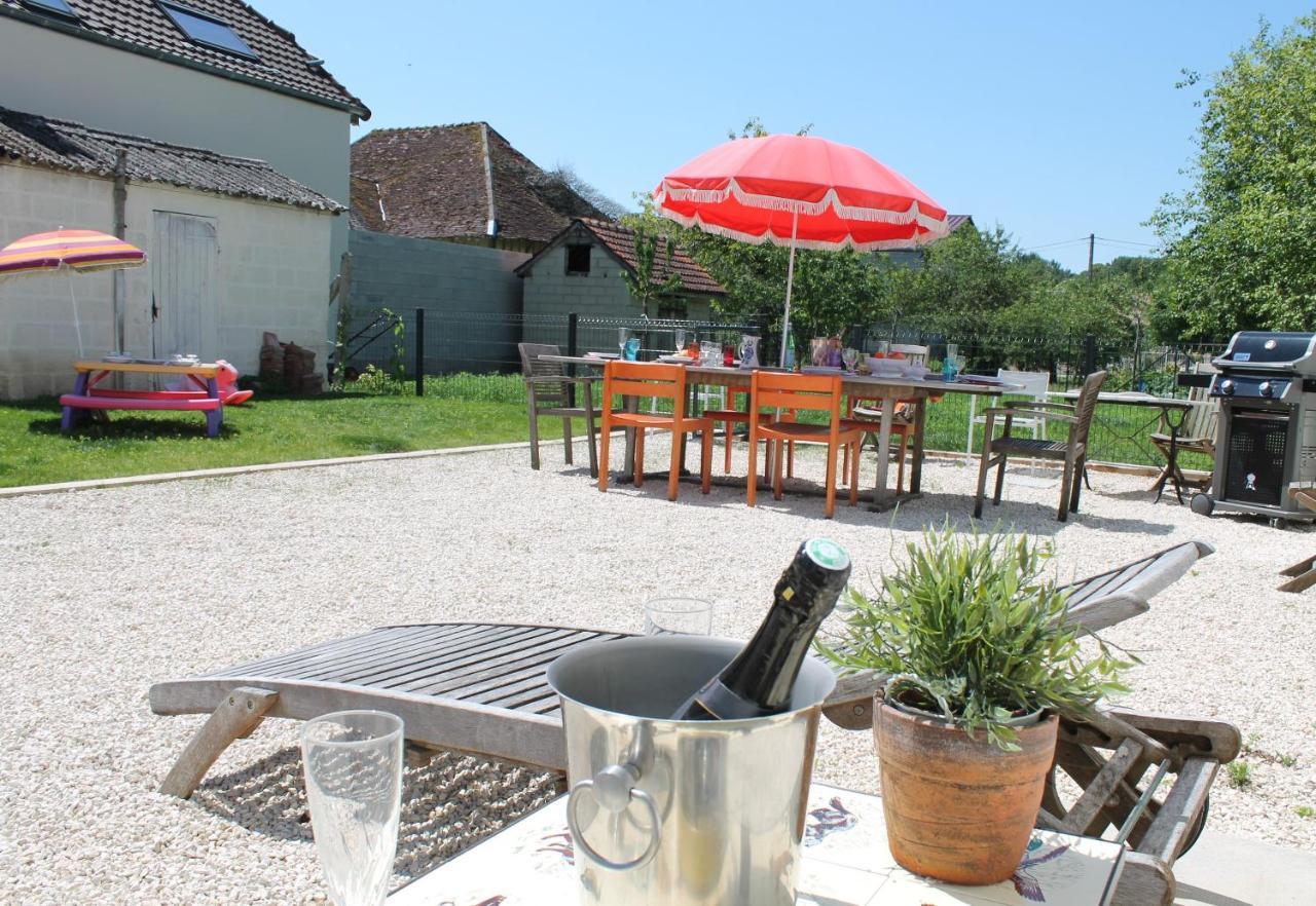 La Ferme De Mon Enfance Villa Villechétif Kültér fotó